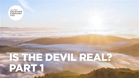 Is The Devil Real Part 1 Joyce Meyer Enjoying Everyday Life