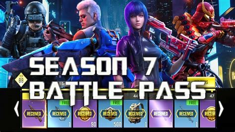 Season 7 Battle Pass Lucky Draw Characters COD Mobile CODM YouTube