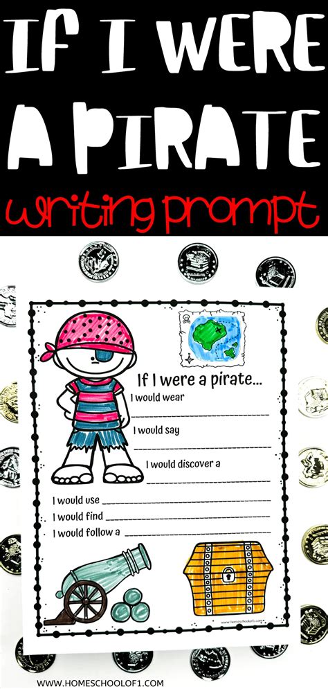 If I Were A Pirate Writing Template Free Printable