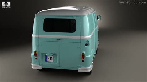 360 View Of Renault Estafette Panel Van 1976 3D Model 3DModels Store