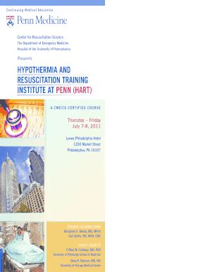 Fillable Online Azdhs Hypothermia And Resuscitation Training Institute