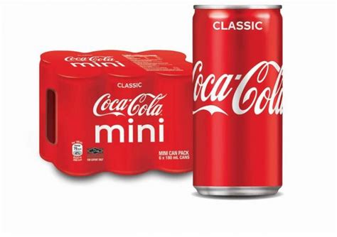 Coca Cola Classic Mini Cans 6 X 180ml Pack PINOY CUPID GIFTS