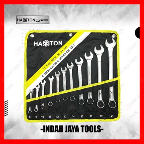 Jual HASSTON 1647 002 Kunci RING PAS Set 11 Pcs 8 24 Mm Combination