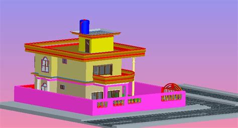 House 3D Model $10 - .unknown .ige - Free3D