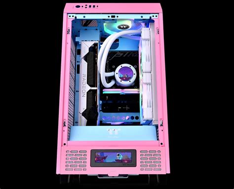 The Tower 200 Bubble Pink Mini Chassis Thermaltake Usa