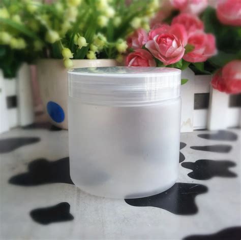 Ml Frosting Empty Pet Jar With Pp Cap G Mask Plastic Cream Jar