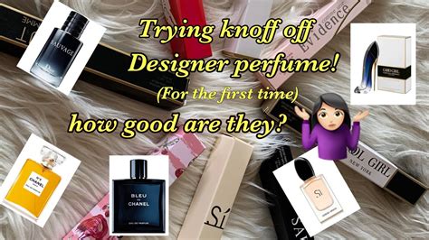 Perfume Haul Trying Knock Off Perfumes Dupes For Expensive Designer