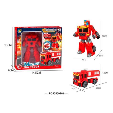 Трансформер FCJ0509704 Пожарная машина - купить с доставкой по выгодным ...