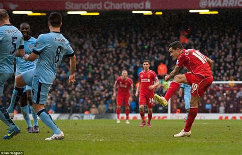 Liverpool 2 1 Manchester City Philippe Coutinho Wins Thriller Daily