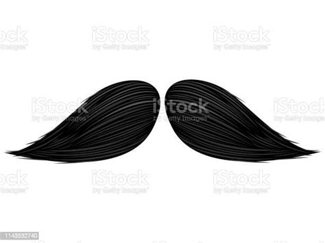 Isolated Detailed Mustache Stock Illustration Download Image Now Adult Adults Only Barber