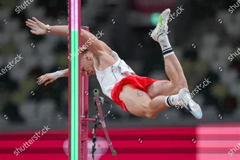 Piotr Lisek Poland Competes Mens Pole Editorial Stock Photo Stock