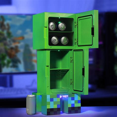 Charged Creeper L Cooler Mini Fridge Minecraft Game