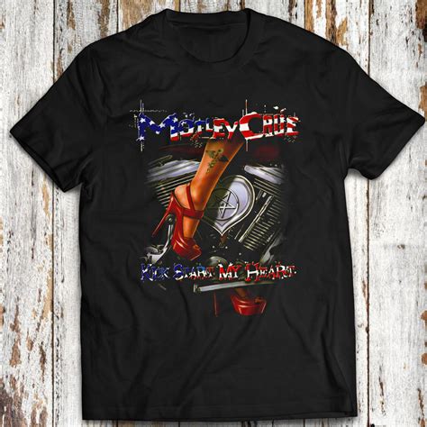 Motley Crue Shirt Kickstart My Heart Dr Feelgood Nikki Sixx Unisex