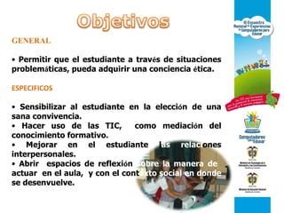 Uso De Las Tic En La Formaci N De Valores Encuentro Cpe Ppt