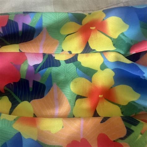Moana Bikini Reversible Flower Set Slight Mark But Depop