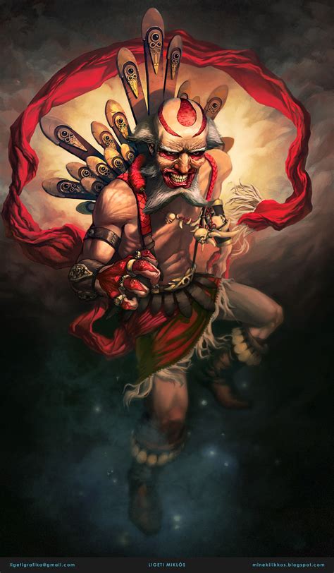 Shaman - Character Concept on Behance