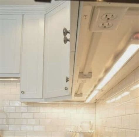 Pin by Kim Feldman on kitchen | Outlets under cabinets, Easy home