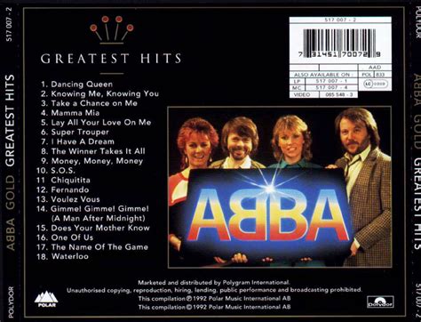 Gold- Greatest Hits - ABBA - Nhạc Vàng Bất Hủ