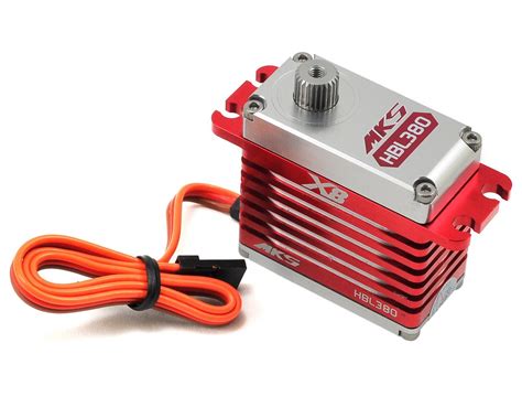 MKS Servos X8 HBL380 Brushless Ti Gear High Torque Large Scale Servo