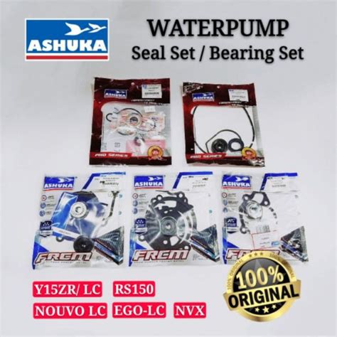 Ashuka Water Pump Bearing Set Oil Seal Lc135 FZ150 Ego Lc Nouvo Rs150