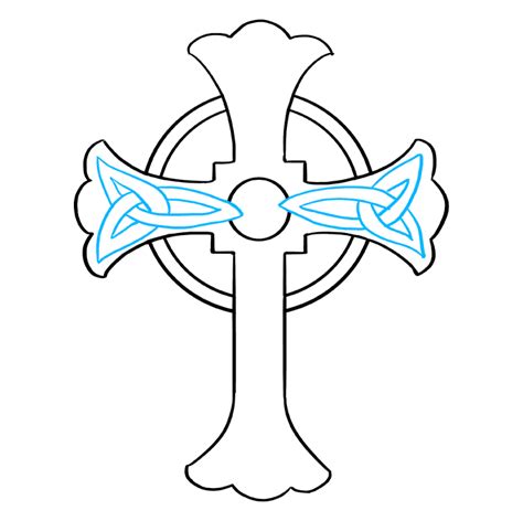 Line Drawing Of Cross Free Download On Clipartmag