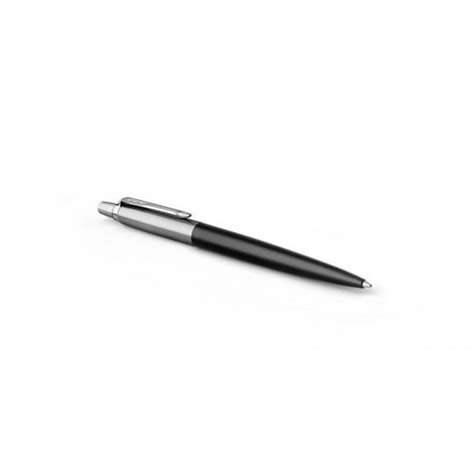 Parker Jotter Bond Street Black Chrome Trim Ballpoint Pen Ink Depot