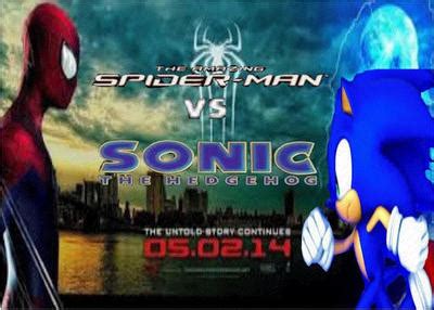 Spider-Man Vs.Sonic The Hedgehog Movie Poster by bigmacchasi on DeviantArt