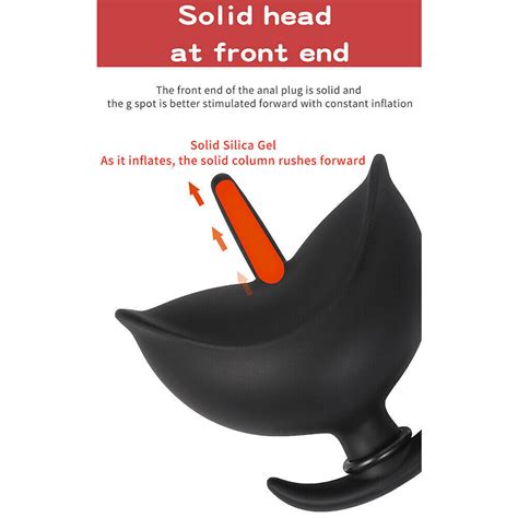 Extra Large Inflatable Anal Butt Plug Dildo Huge Male Prostate Men Women Sex Toy EBay