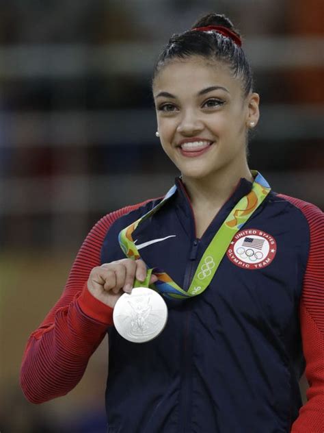 Njs Laurie Hernandez Wins Silver On Balance Beam