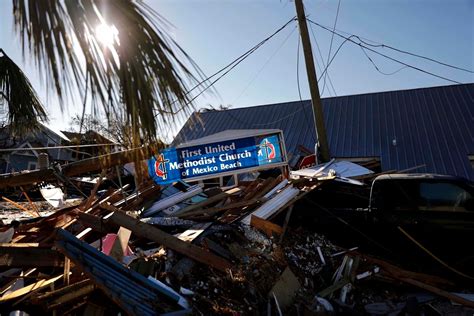 Crews Work To Pick Up The Pieces Across The Florida Panhandle Four Days