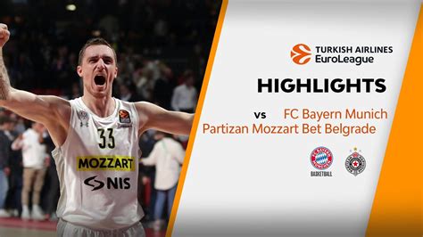 BAYERN MUNICH PARTIZAN MOZZART BETBELGRADE HÙM XÁM BẤT LỰC TRÊN SÂN