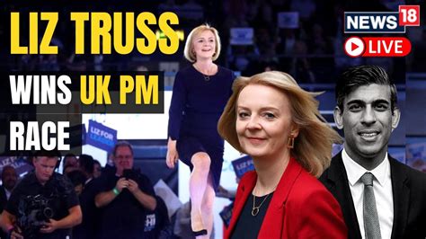 Liz Truss Wins Uk Pm Race Liz Truss Wins Uk Elections Rishi Sunak