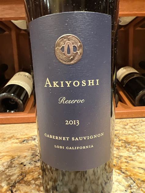 David Akiyoshi Cabernet Sauvignon Reserve Cellartracker