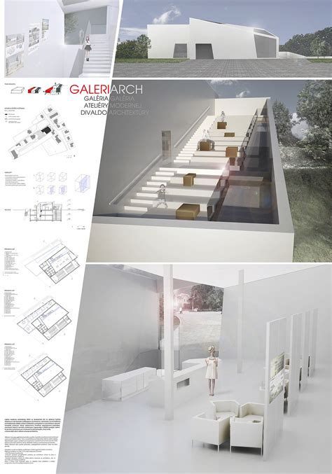 Gallery of Architecture | Bachelor Thesis on Behance