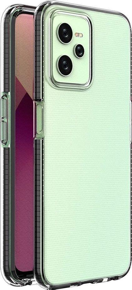 Hurtel Spring Case Etui Realme C Silikonowy Pokrowiec Z Ramk Czarne