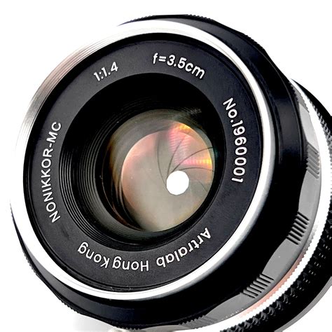 Just Announced ArtraLab NONIKKOR MC 35mm F 1 4 Classic Full Frame