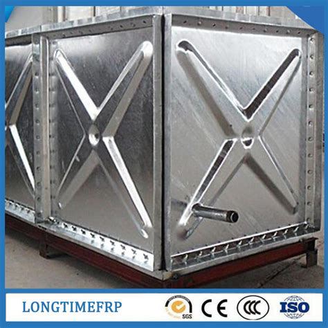 M Hot Dipped Galvanized Bolted Pressed Steel Panel Water