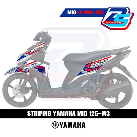 Jual Stiker Striping Mio M3 125 Z Semi Full Motor Yamaha Sticker Modif