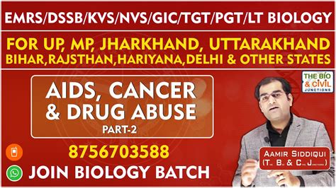 Tgt Pgt Emrs Dsssb Lt Gic Ggic Kvs Nvs Jssc Cg Mp Bio Aids Cancer