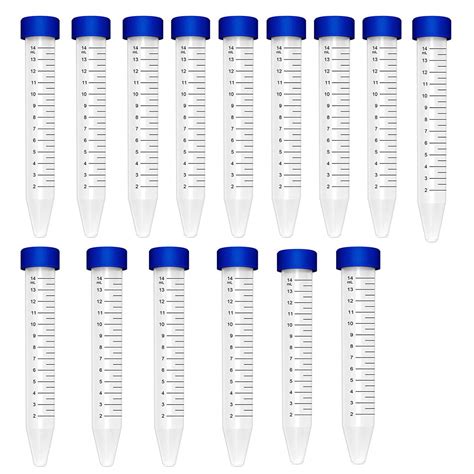 Buy 15ml Centrifuge Tubes TEKEFT Conical Tubes With Screw Caps Sterile