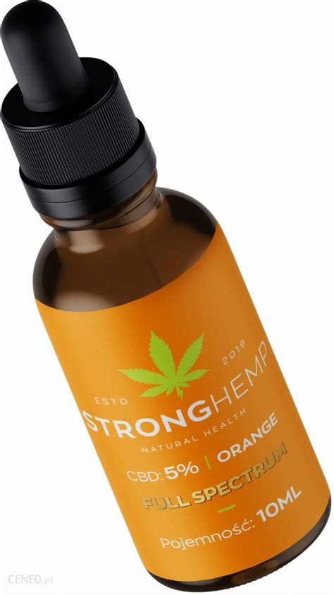 Preparat Medycyny Naturalnej Strong Hemp Olejek Cbd 5 Orange Full