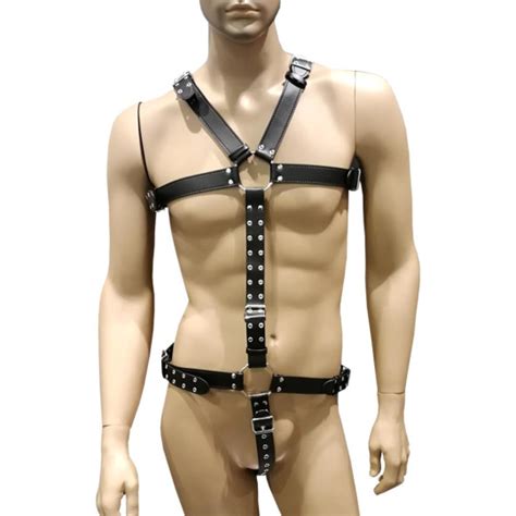 Harnais Sm Similicuir Homme Be Bondage Body House Sex Shop En Ligne