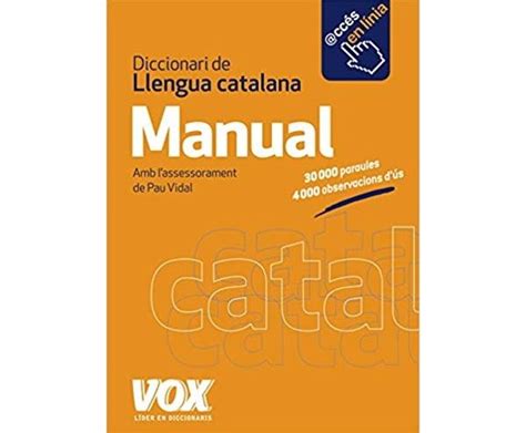 Diccionari Manual De Llengua Catalana La Botiga De Vilaweb