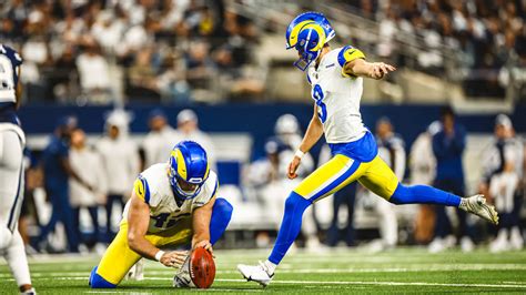 Los Angeles Rams kicker Lucas Havrisik nails a 47-yard field goal | Week 8 vs. Dallas Cowboys at ...