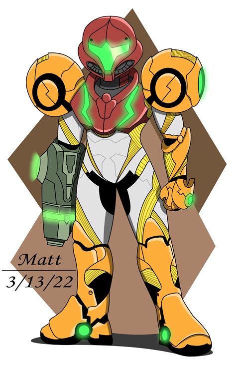 Metroid Dread Varia Suit By Silverphantom36 On Newgrounds