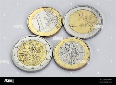 Francia Par S Nuevas Monedas Francesas De Y Euros Con Nuevo