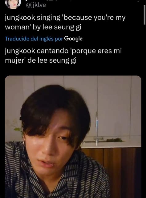 Taennie confirmó on Twitter Cuando jungkook en el live de su