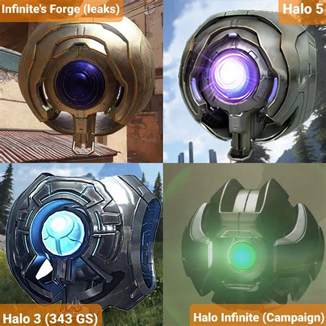 Halo Monitors Evolution (I mean, Forge {from leaks} and H5 versions are