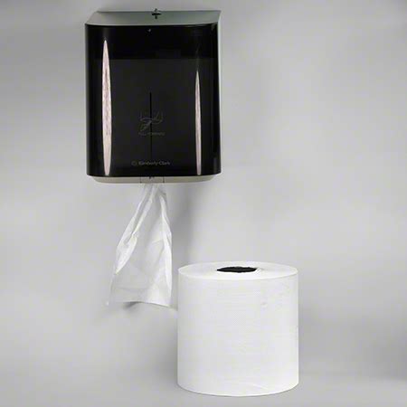 Scott Essential Center Pull Towel Dispenser Black Reliable