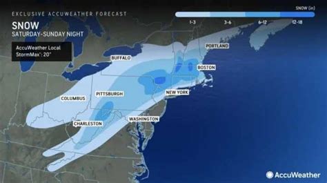 Here Are Brand-New Snowfall Projections As Major Winter Storm Nears ...